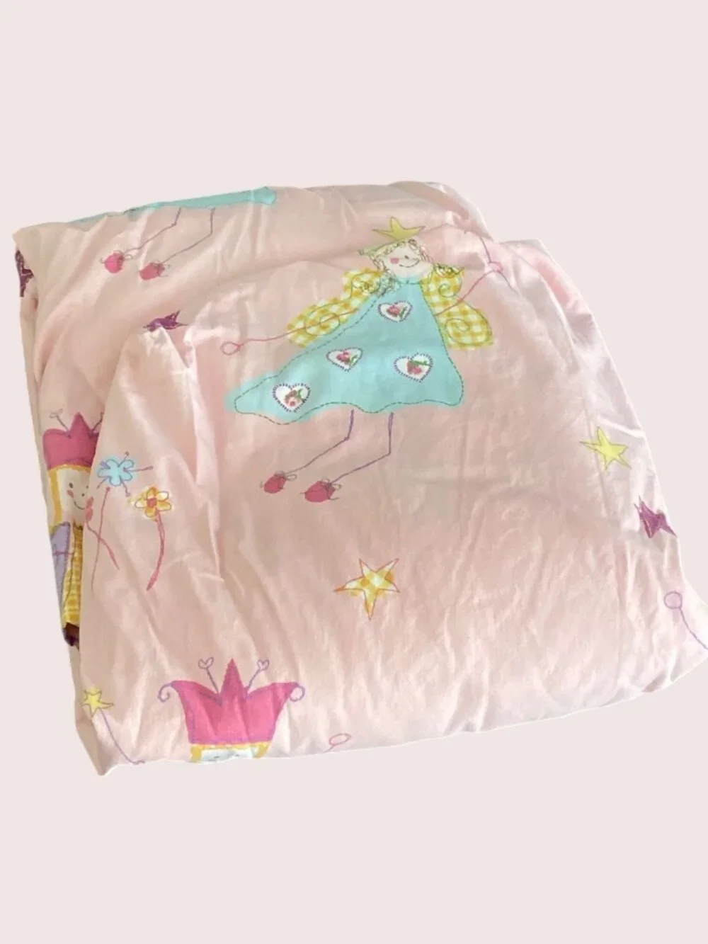 Laura Ashley Mother Child Bed Sheet Fitted Fun Fairy Pink Fairy Princess